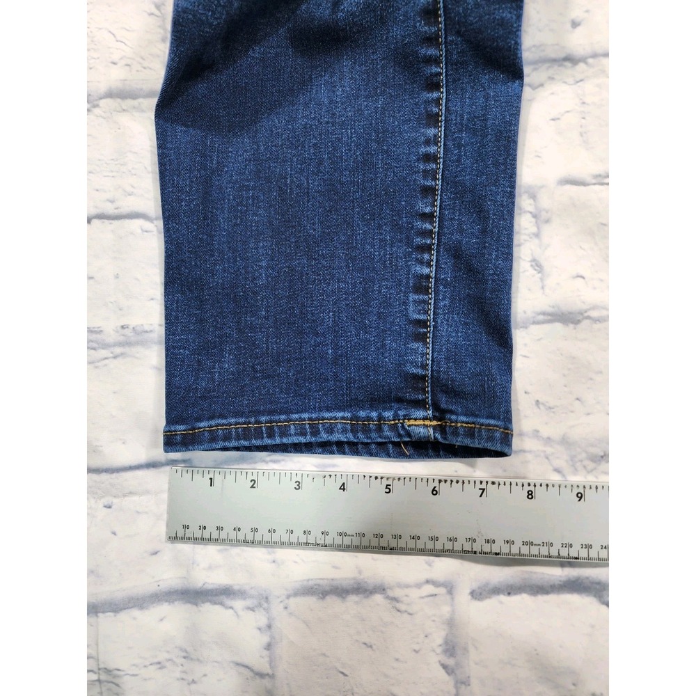 Lucky Brand MENS SIZE 40X30 Jeans Dark Blue 410 Athletic Straight Denim Stretch - Picture 4 of 15